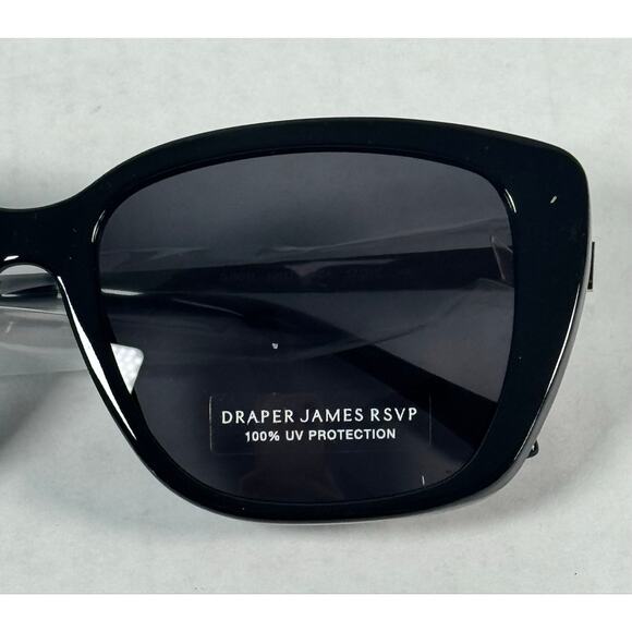 Draper James RSVP DJ9011 Black Oversized Sunglasses 57-17-145 main image 5